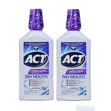 ACT Total Care Dry Mouth Anticavity Fluoride Mouthwash Soothing Mint 33.80 oz (Pack of 2)