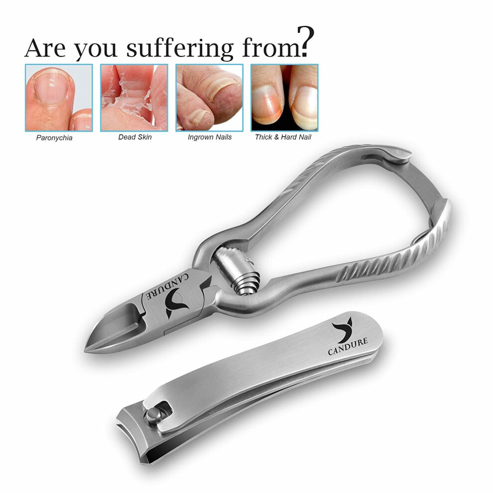 Nail Clippers for thick toenails Fingernail and Toenail Clippers