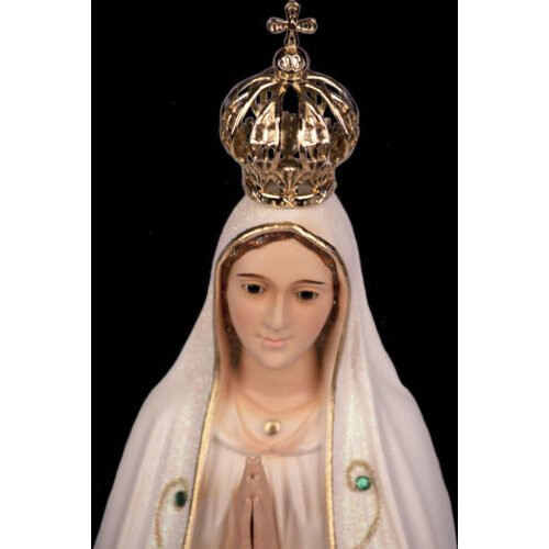 Our Lady of Fatima Statue Religious Figurine Virgin Mary Classic Paint