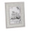 WIDDOP and Co. Hestia Photo Frame Crystal Edge With Silver Border 4x6 1