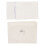 Amore Suede Guest Book With Silver Rings 1