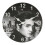 Sole favors Hometime glasväggklocka 30 cm Elvis-design 1