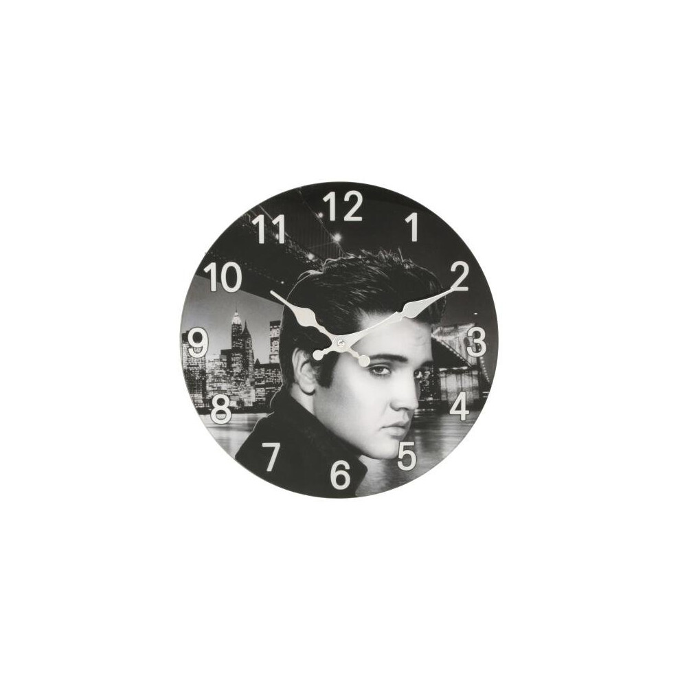 Photos - Wall Clock STUDIO Hometime Glass  30cm Elvis Design 