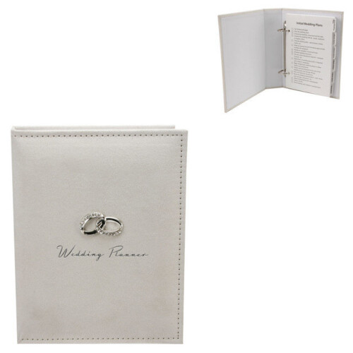 Amore Wedding Planner Cream Suede