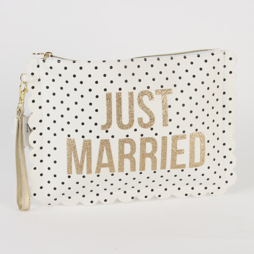 WIDDOP and Co. Always Forever' Multi Use Pouch With Wristlet 'Just Married