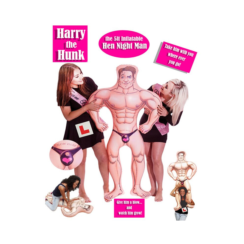 Harry the Hunk 5ft Inflatable Man