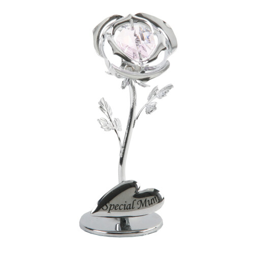 WIDDOP and Co. Crystocraft Celebration Rose Special Mum