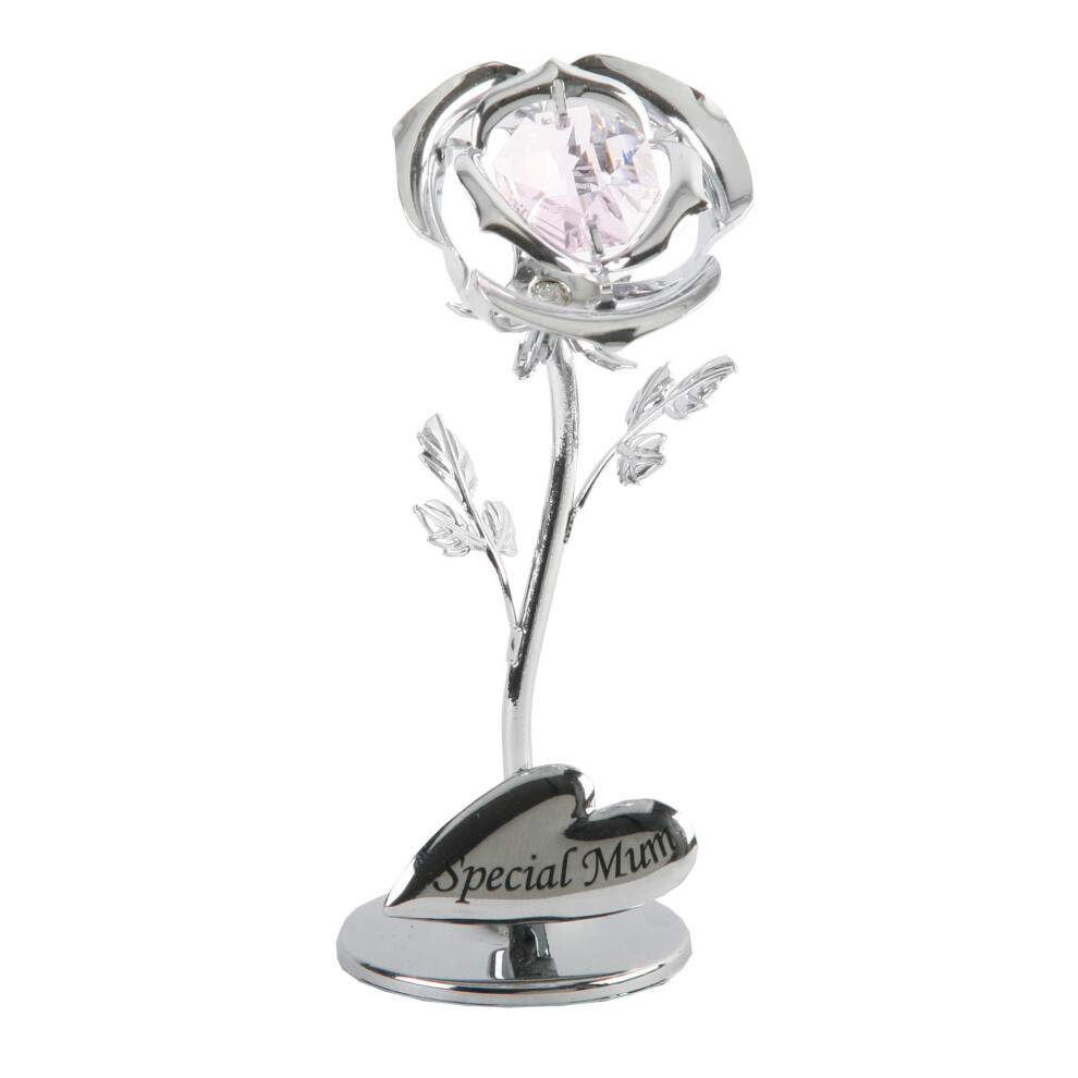 Widdop And Co. Crystocraft Celebration Rose Special Mum