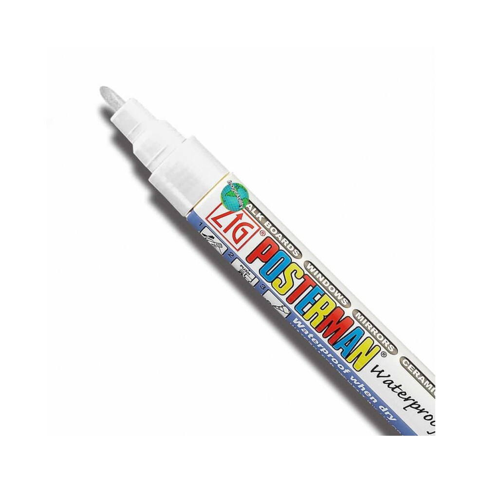 Liquid Chalk Pen - 1mm - White