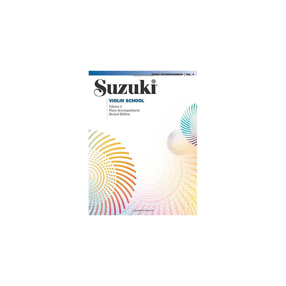 Suzuki Violin School, Vol 4: Piano Acc. (Suzuki Violin School, Piano Accompaniments)