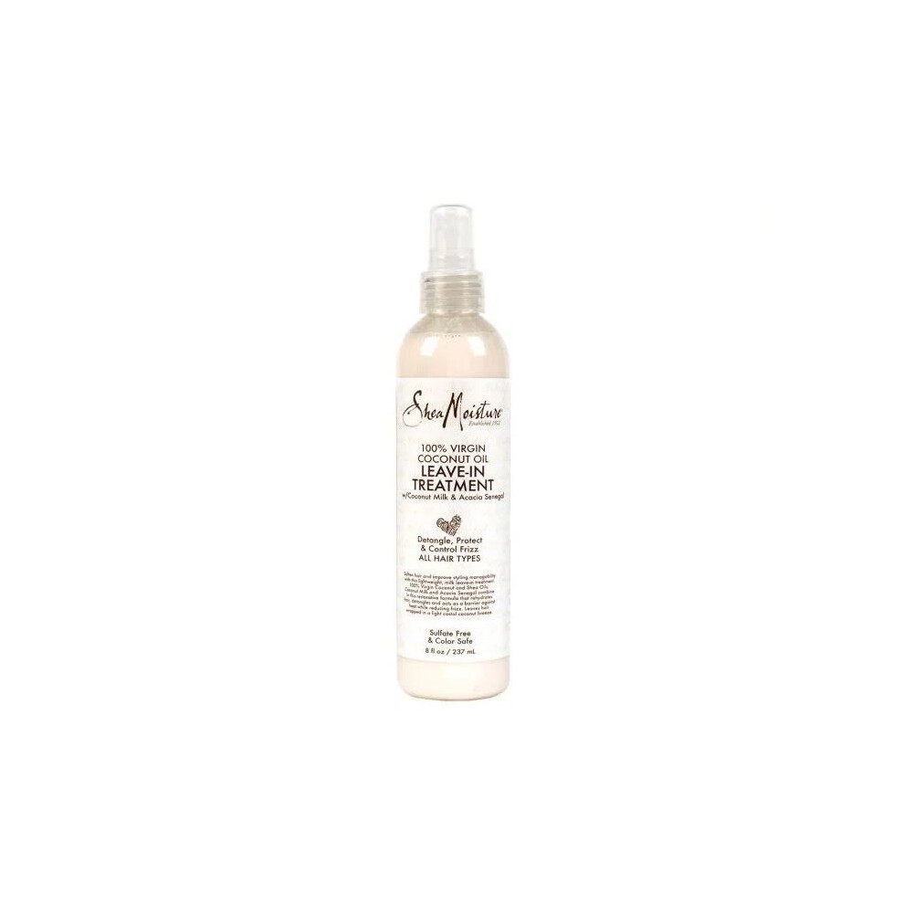Shea Moisture 100% Virgin Coconut Oil Leave-In Treatment 237Ml