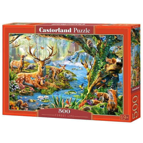 Castorland Jigsaw 500 pc -Forest Life