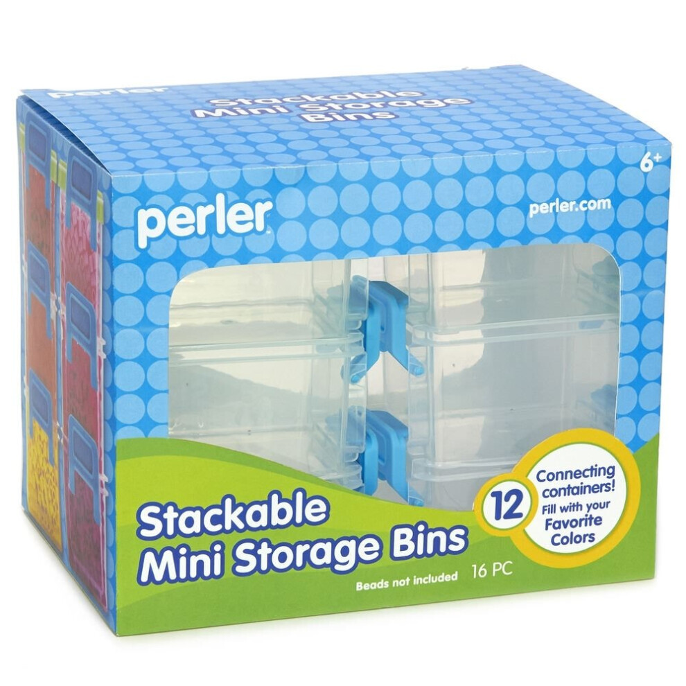 Perler Beads - Storage -Stackable Mini Storage Bins