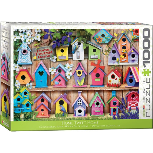 Eurographics Puzzle 1000 Pc -Home Tweet Home
