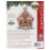 Dimensions Counted Cross Stitch Gingerbread House Christmas Ornament Kit  3.5'' W x 4.5'' H 1