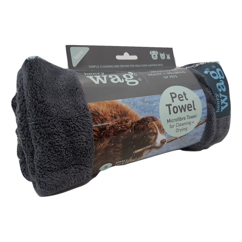 (small) Henry Wag Quick Drying Microfibre Pet Towel