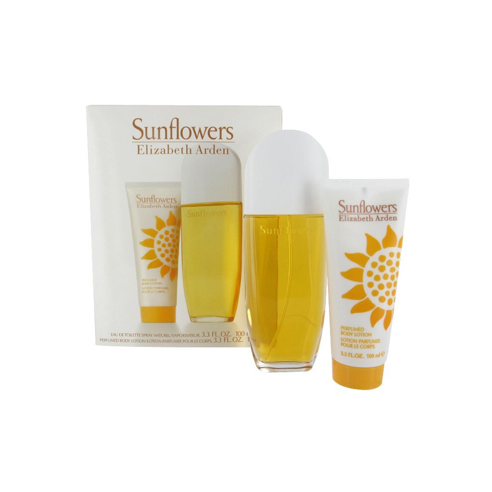 Elizabeth Arden Sunflowers 100ml Eau de Toilette Gift Set