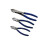 us pro US PRO 3pc Diagonal Side Cutting Plier Set 6", 8", 10" 1820 2