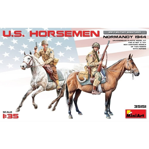 Miniart 1:35 - U.S. Horsemen(Normandy 1944)
