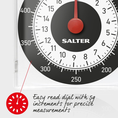 Salter Salter Dietary Mechanical Kitchen Scales - 500g Capacity - White 2