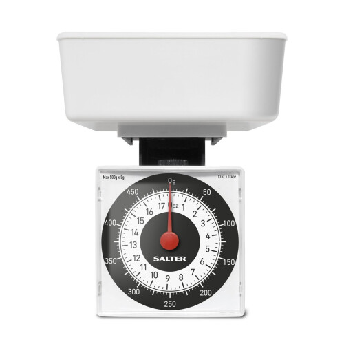 Salter Salter Dietary Mechanical Kitchen Scales - 500g Capacity - White 1