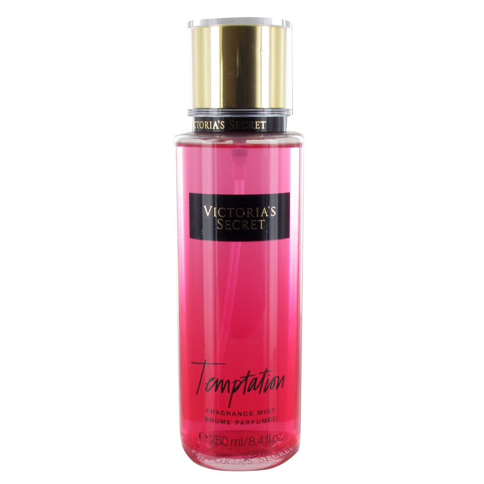 Victoria's Secret Temptation Body Mist 250Ml - Floral Fruity Gourmand Scent With Aloe Vera