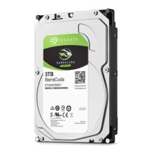 Seagate 3.5", 3TB, SATA3, BarraCuda Hard Drive, 5400RPM, 256MB Cache