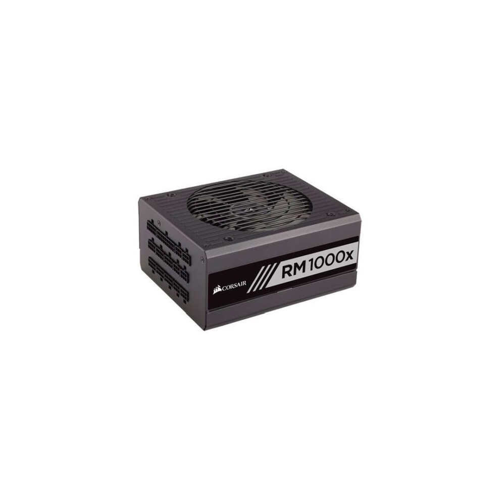 Corsair 1000W Enthusiast Series Rm1000x Psu, Rifle Bearing Fan, Fully Modular, 80+ Gold