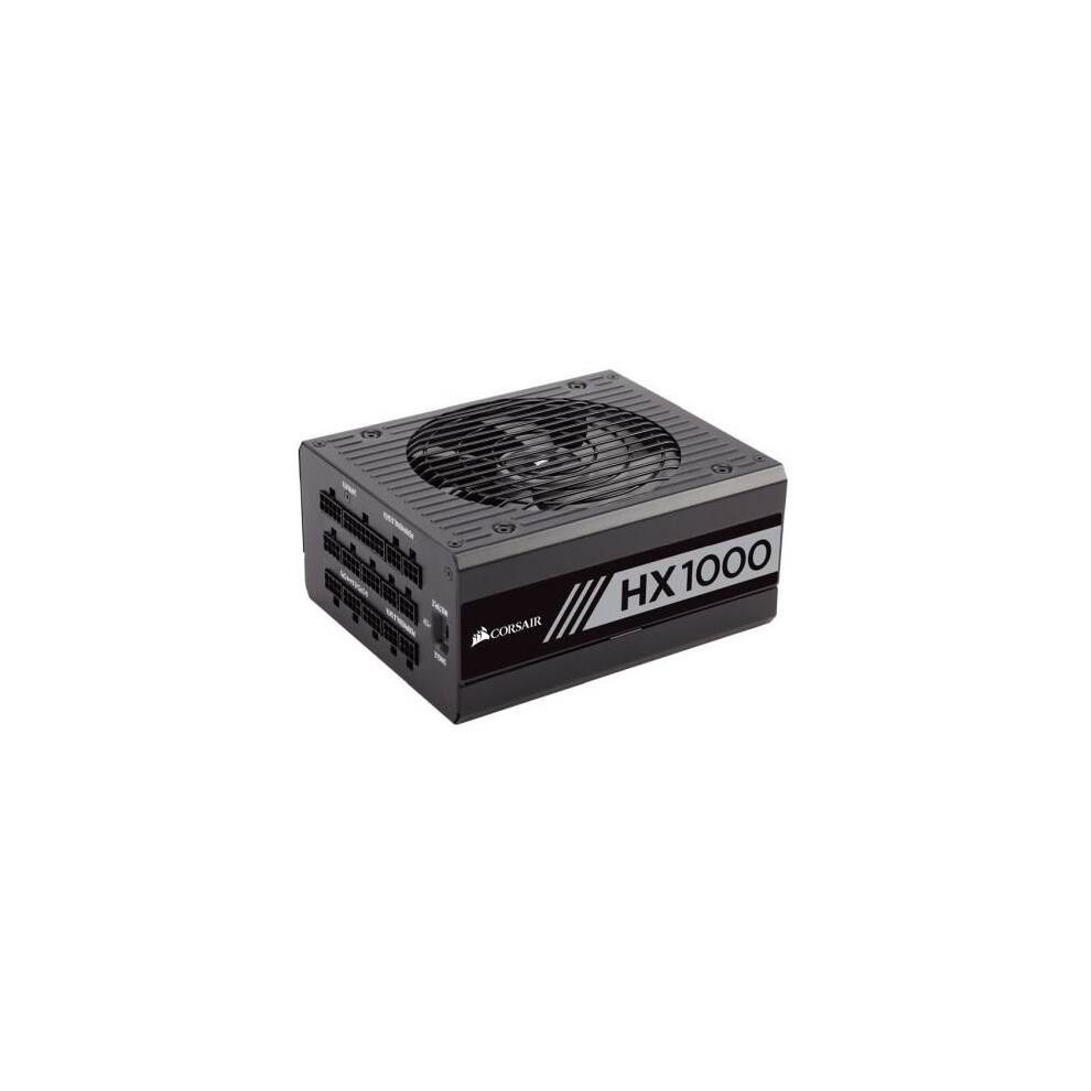 Corsair 1000W Professional Series HX1000 PSU, Fluid Dynamic Bearing, Fully Modular, 80+ Platinum