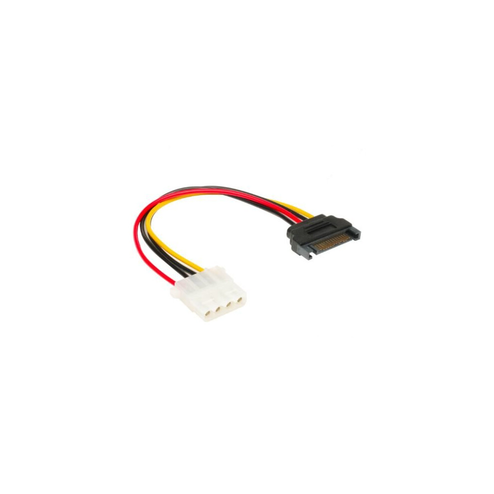 Akasa Sata To 4-Pin Molex Adapter, 15Cm