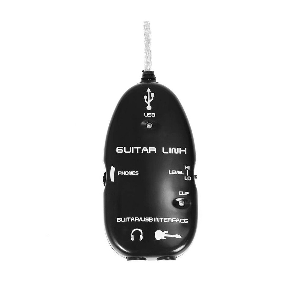 Usb Guitar To Laptop Mac Stereo Midi Audio Cable Recording Adaptor 780305596469