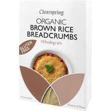 Clearspring Brown Rice Breadcrumbs - Organic & Gluten Free 250g