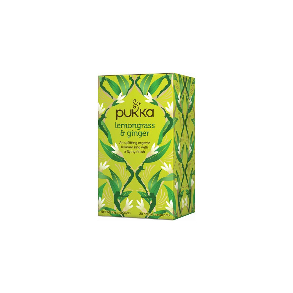 Pukka  Lemongrass & Ginger Tea 20 Bags