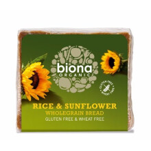 Biona Rice & Sunflower Seed Bread 500g