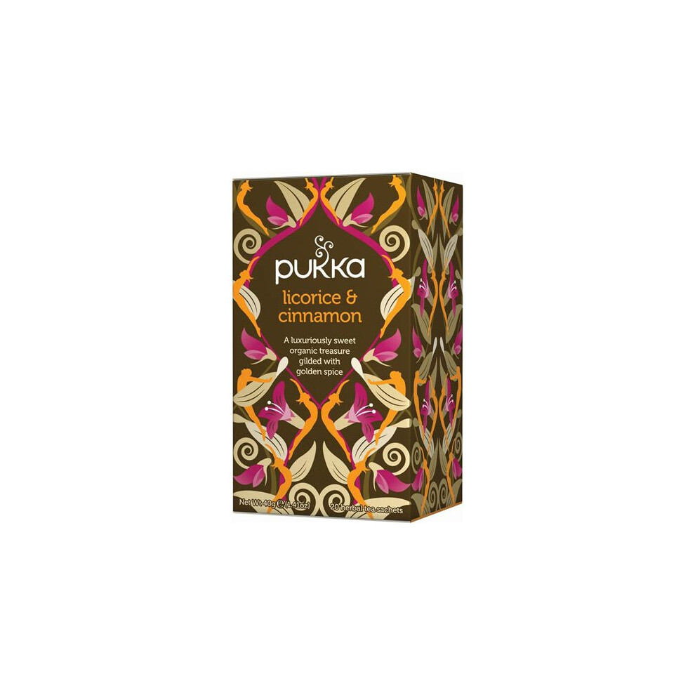 Pukka  Licorice & Cinnamon Tea 20 Bags