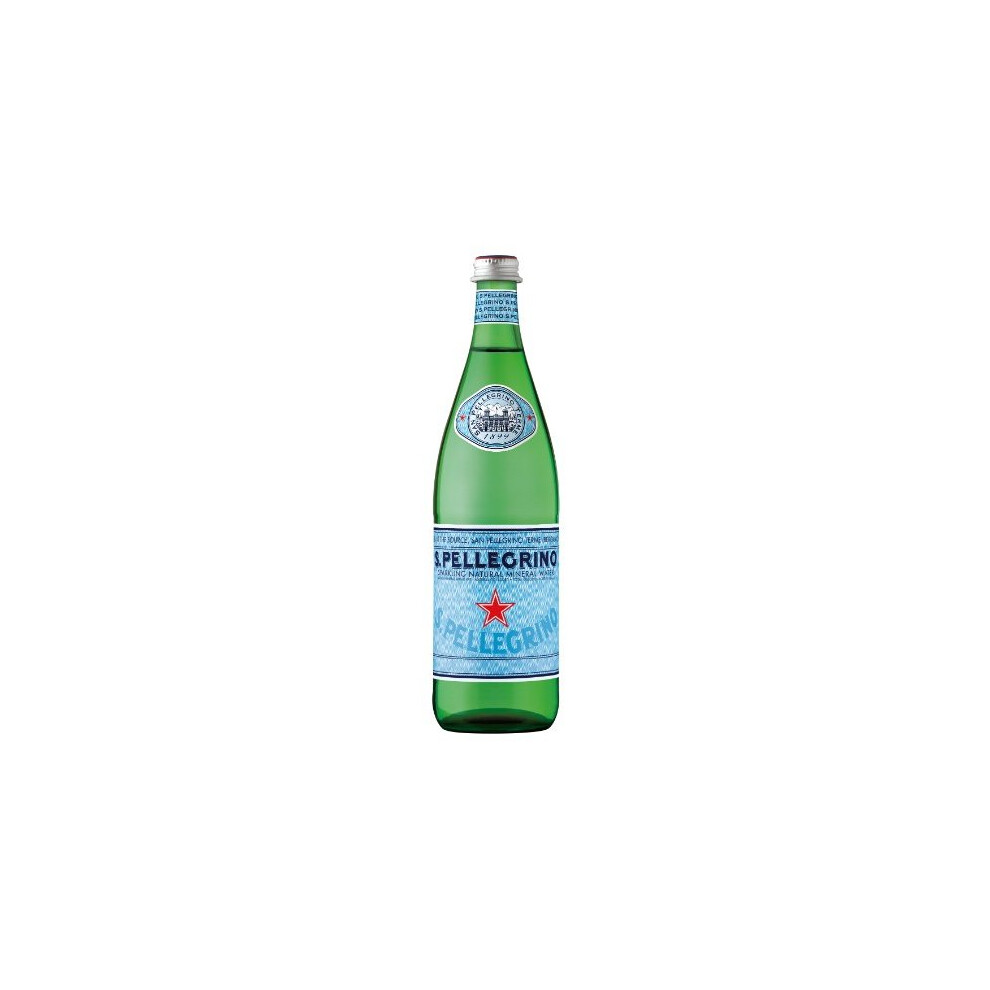 San Pellegrino  Natural Mineral Water - Sparkling 750ml x 12