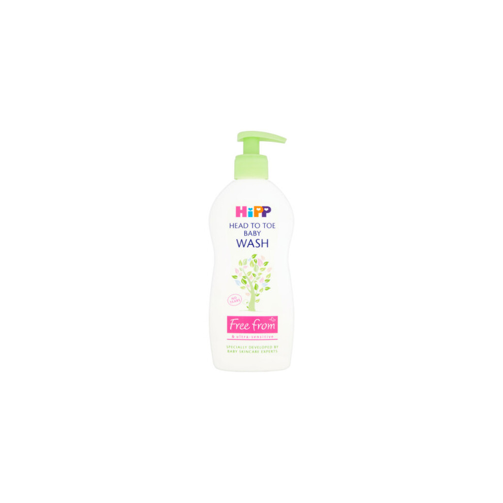 Hipp  Head To Toe Baby Wash 400ml x 6