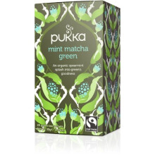 Pukka Mint Matcha Green Tea - Organic, Dairy Free, Vegan, 20 Bags | 5060229014467