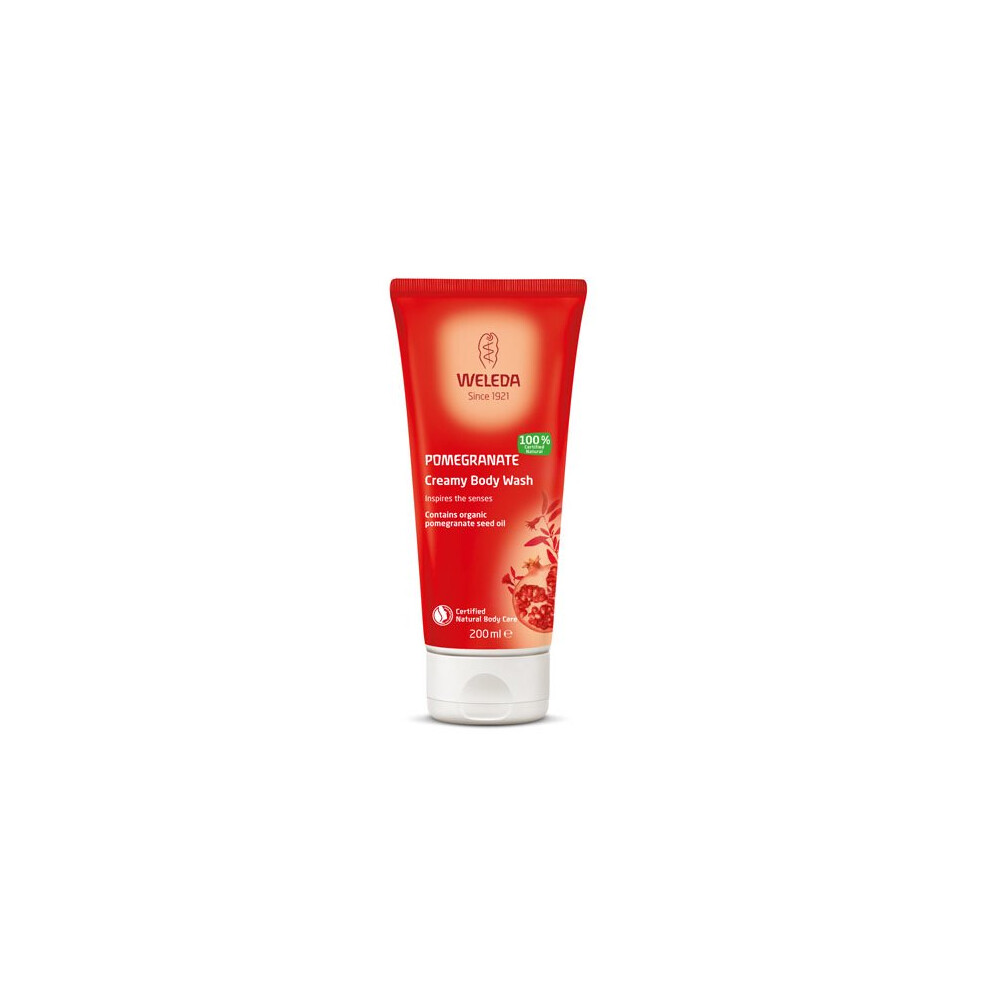 Weleda  Pomegranate Creamy Body Wash 200ml