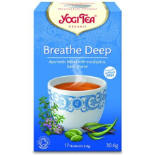Yogi Tea Organic Breathe Deep Herbal Tea 17 Teabags 30.6g