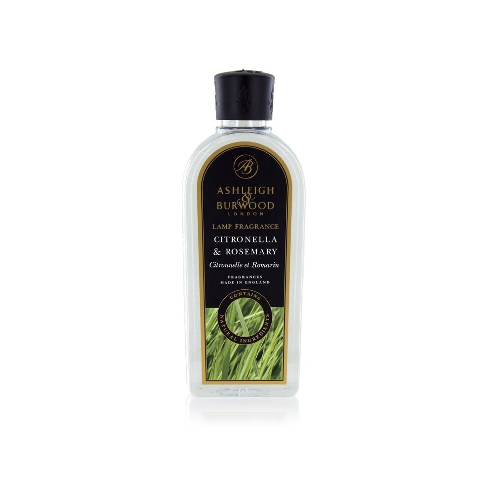 Ashleigh & Burwood 500 ml Premium Fragrance for Catalytic Diffusion Lamp Citronella & Rosemary