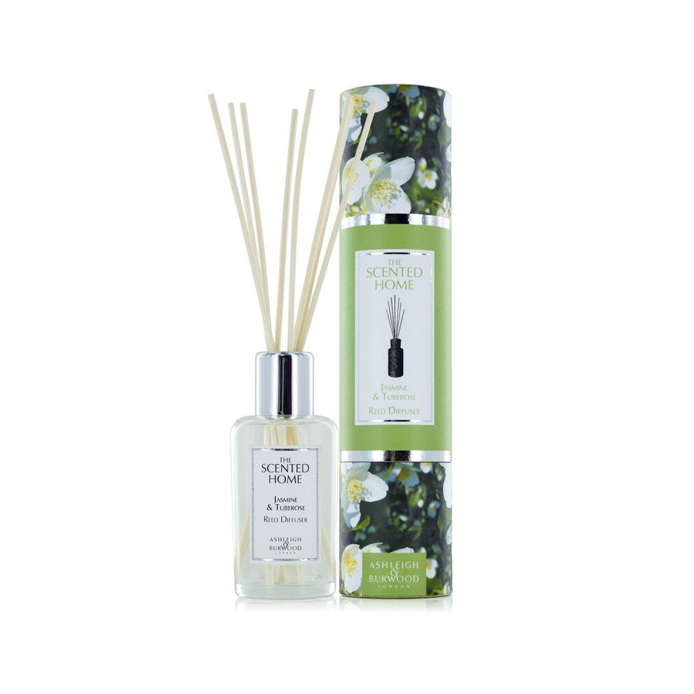 Ashleigh & Burwood Scented Home 150Ml Reed Diffuser Gift Set Jasmine & Tuberose