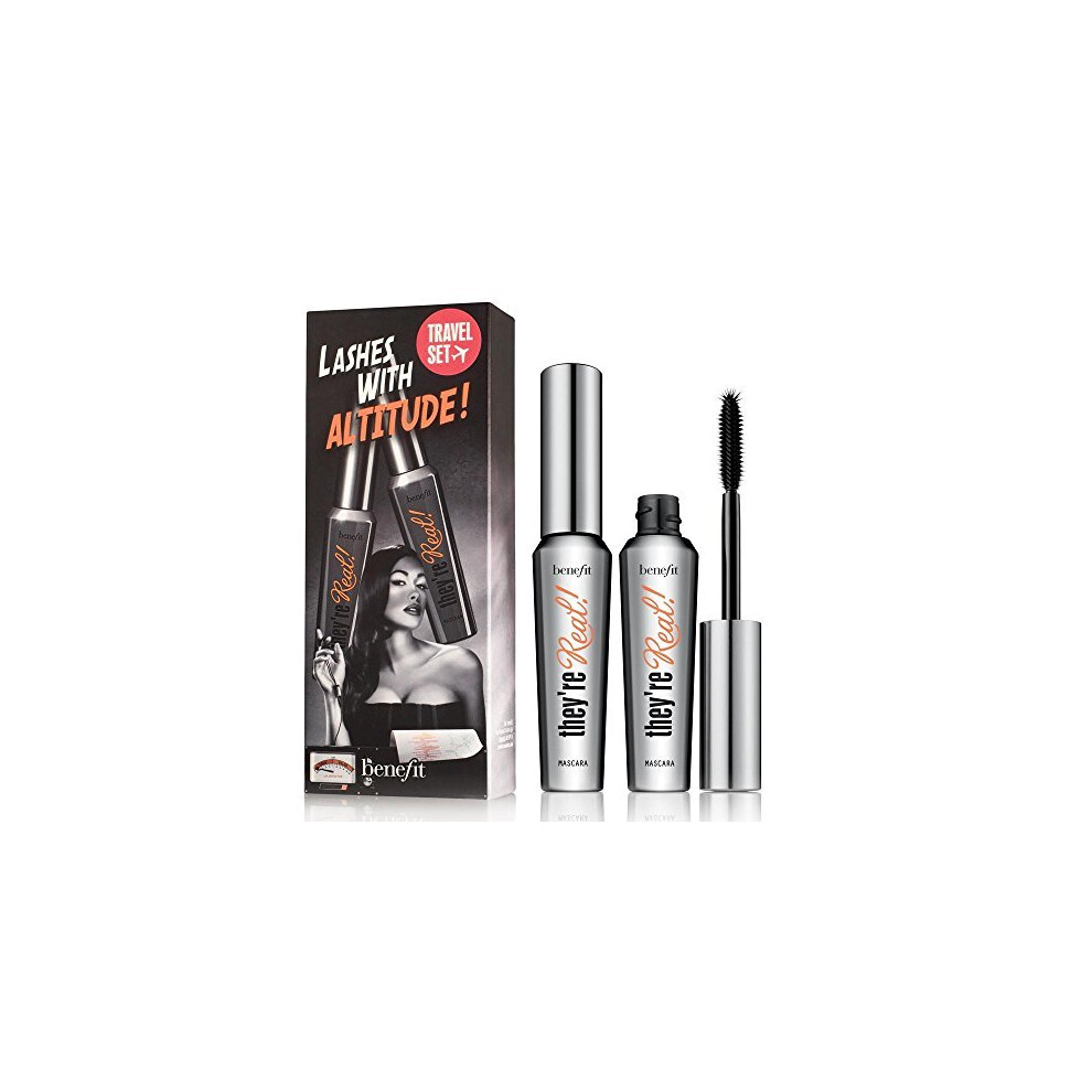 Benefit Lashes With Altitude Gift Set 2 X 8.5G They'Re Real Mascara - Jet Black