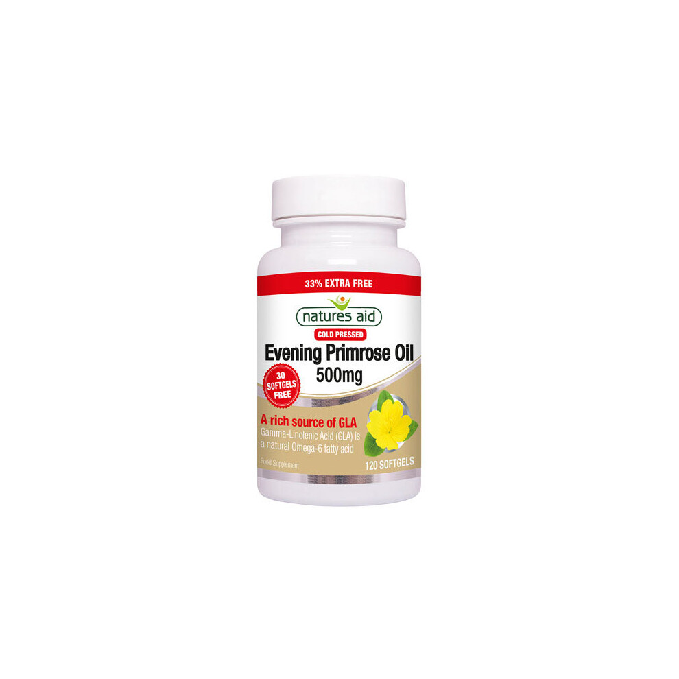 N/Aid  Evening Primrose Oil 500Mg Caps - 33% Free 90 30s