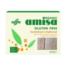 Amisa Buckwheat Wholegrain Organic Crispbread 120g