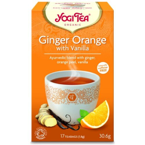 Yogi Tea  Ginger Orange & Vanilla Tea 17 Bags