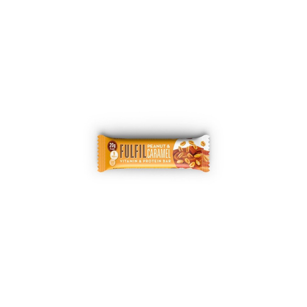 Fulfil Peanut & Caramel Vitamin & Protein Bar 55g X 15