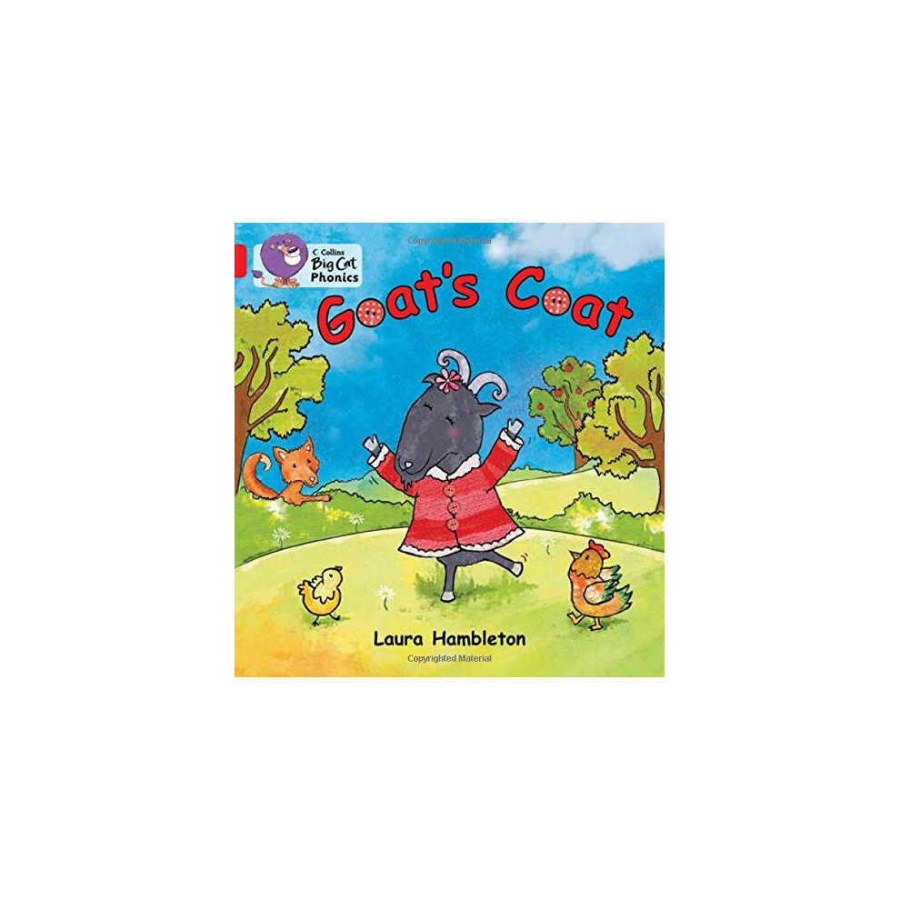 Red Goat's Coat: Band 02B/ B (Collins Big Cat Phonics)