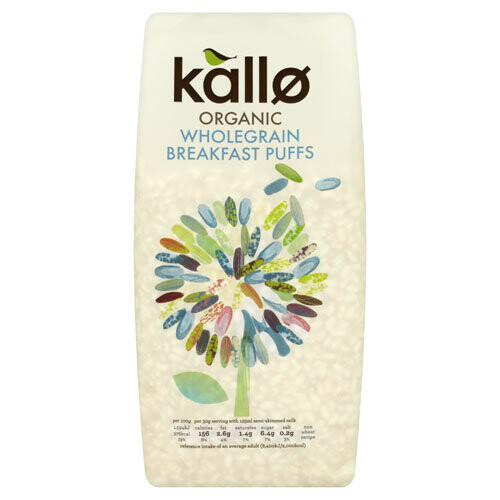 Kallo  Natural Puffed Rice 225g