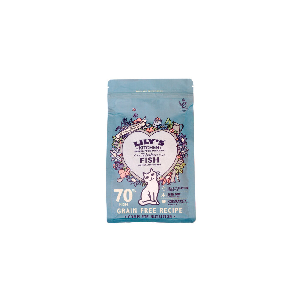 Lily's Kitchen Fabulous Fish Complete - For Cats 800G